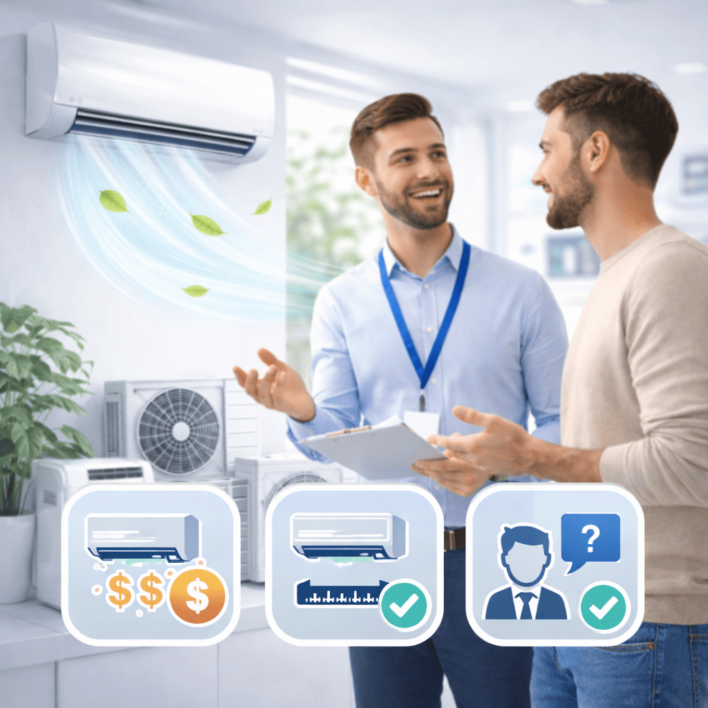 Консультация по продаже и подбору кондиционеров